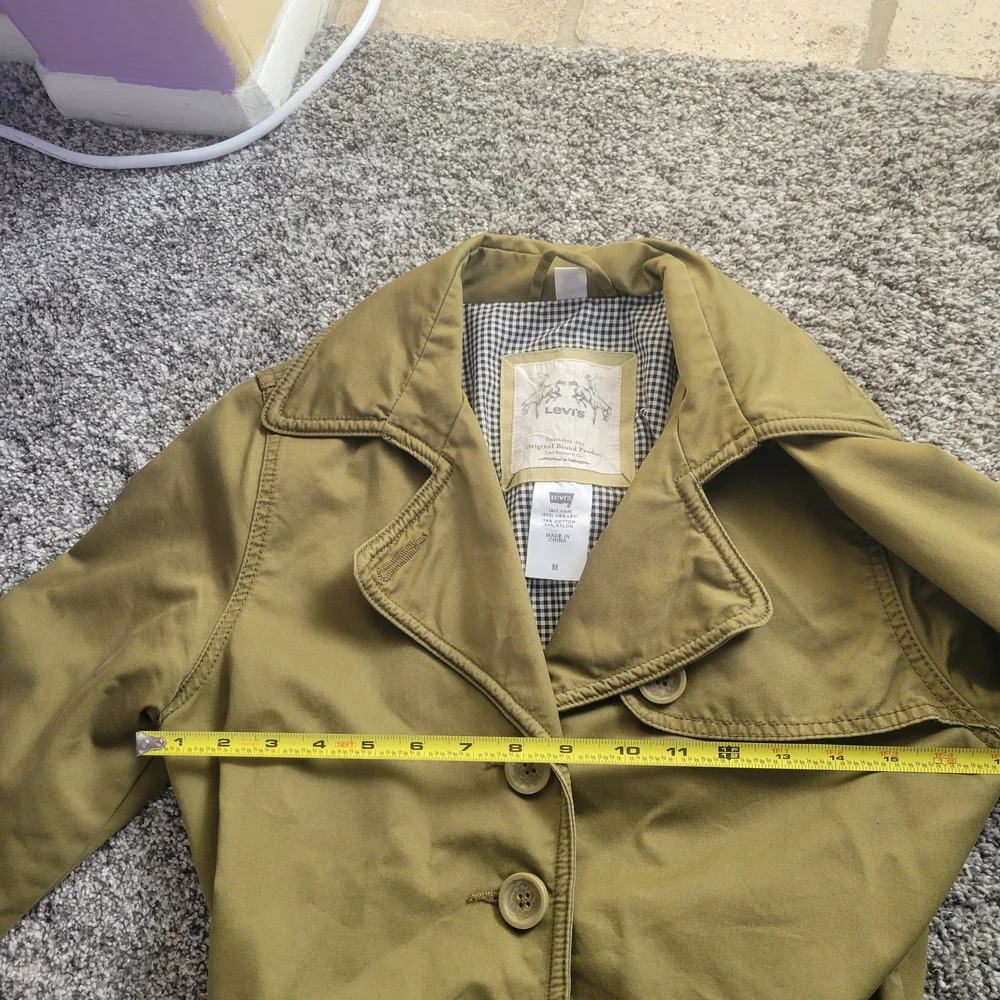 Olive Green Women's Jacket - Picture 6 of 13
